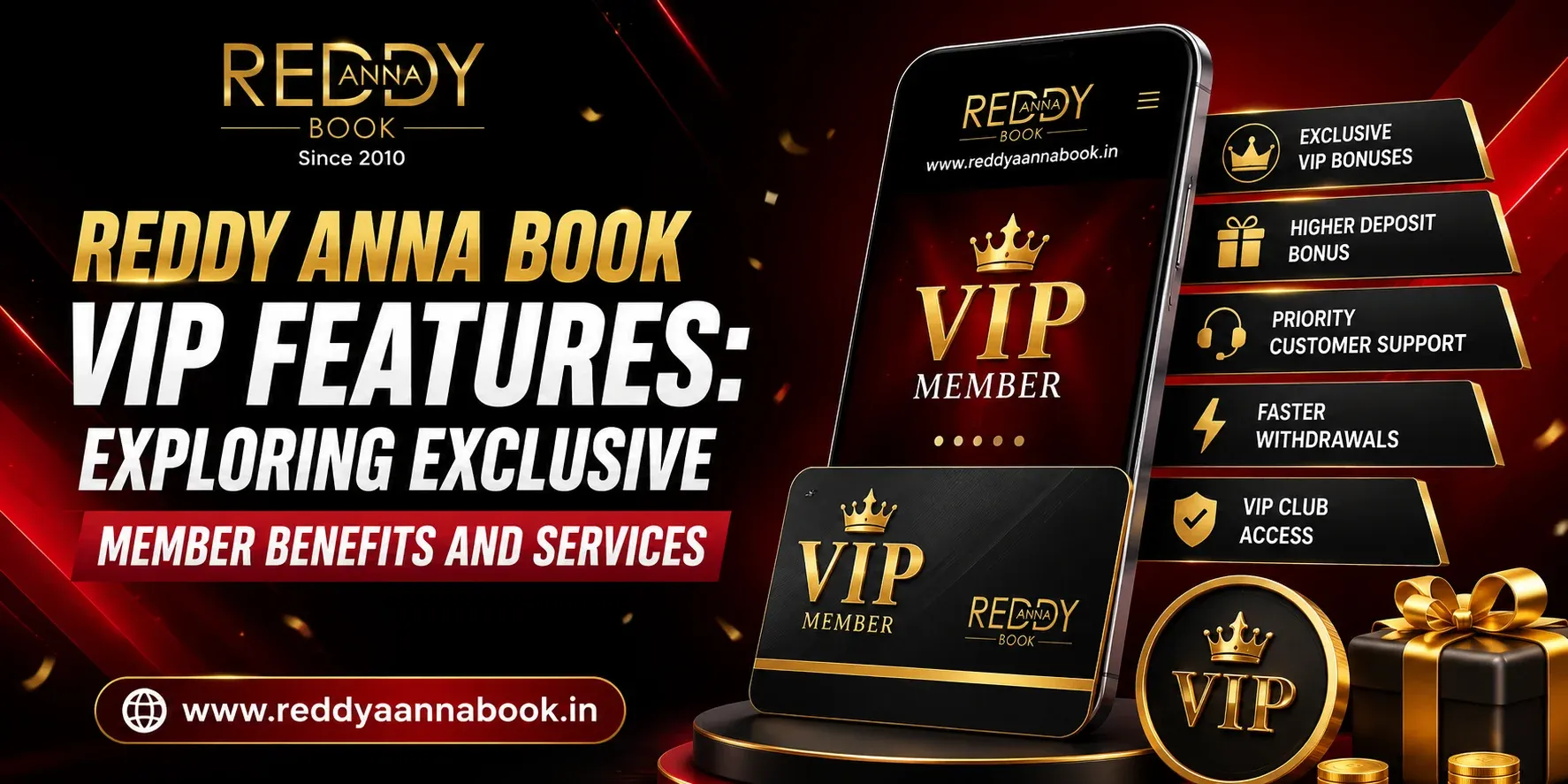 Reddy Anna VIP Benefits Explained Features, Services and Access