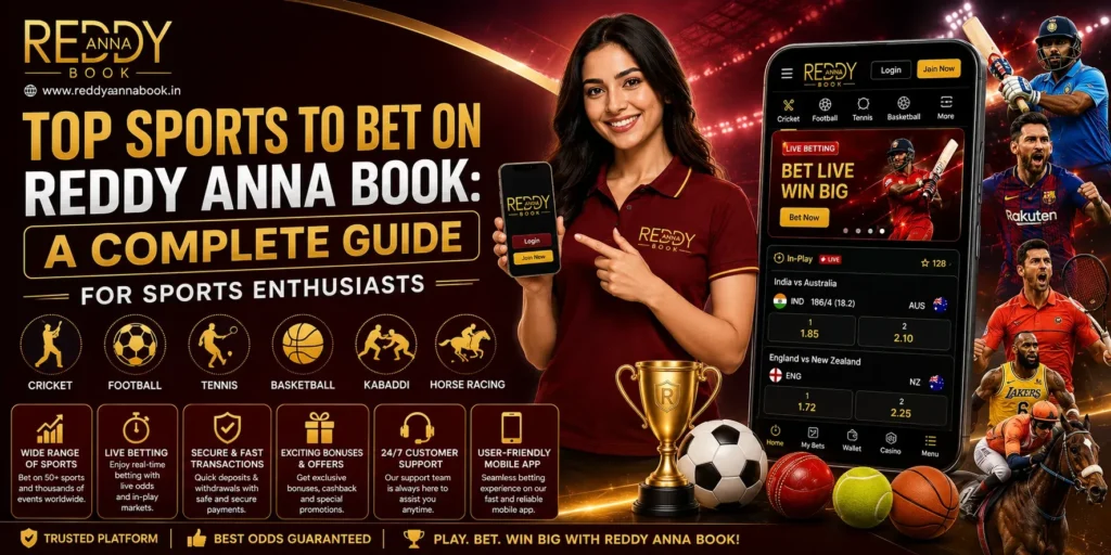 Top Sports to Bet on Reddy Anna Book
