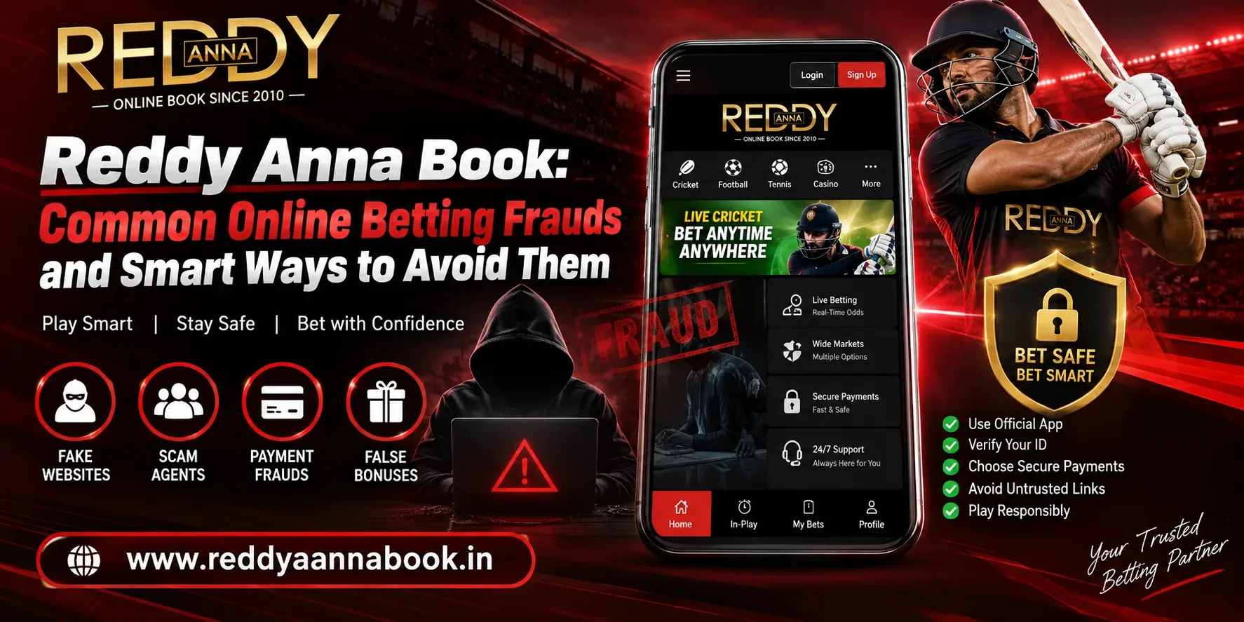 Common Online Betting Frauds and How to Avoid Them