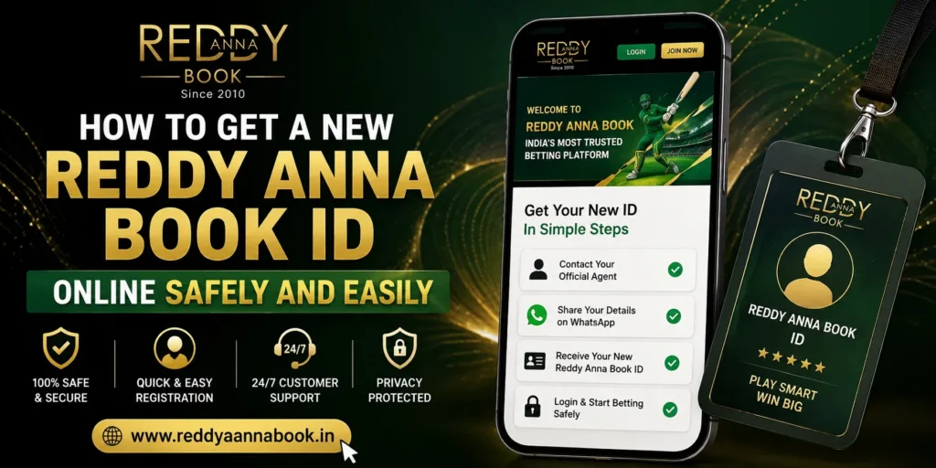 How to Get a New Reddy Anna Book ID Online Safely and Easily