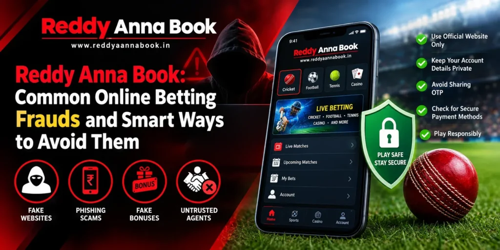 Reddy Anna Book Common Online Betting Frauds and Smart Ways to Avoid
