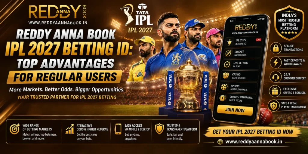 Reddy Anna Book IPL 2027 Betting ID