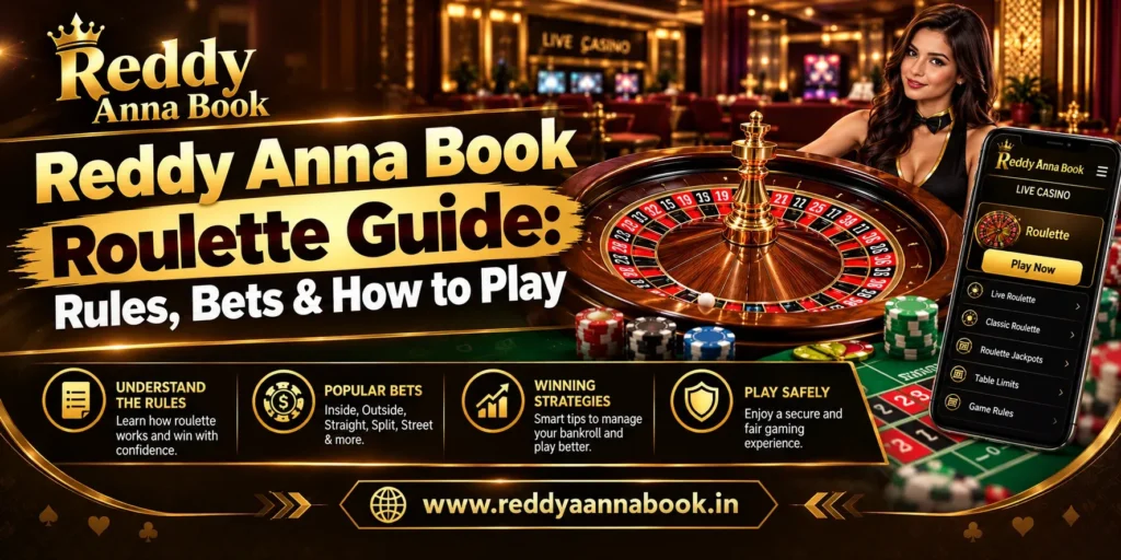 Reddy Anna Book Roulette Guide Rules, Bets & How to Play