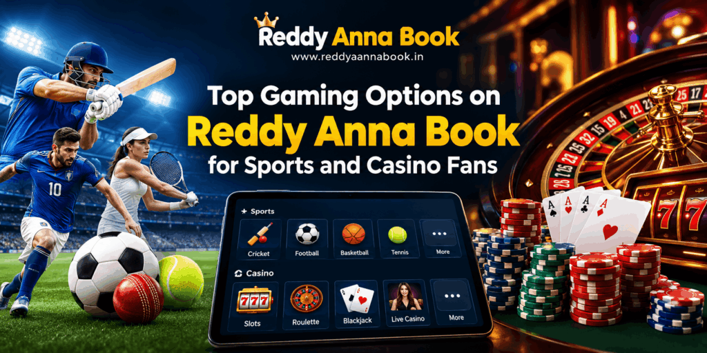 Reddy Anna Book for Sports and Casino Fans