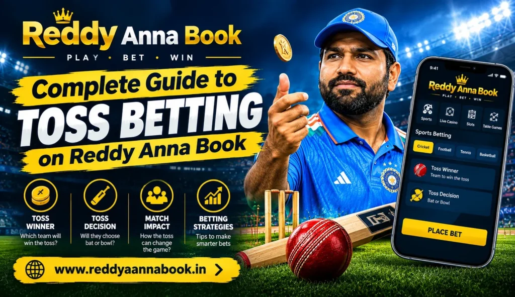 Toss Betting on Reddy Anna Book