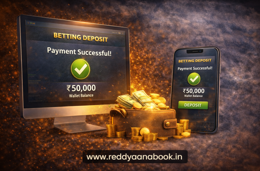 Deposit money in Reddy Anna Book Account