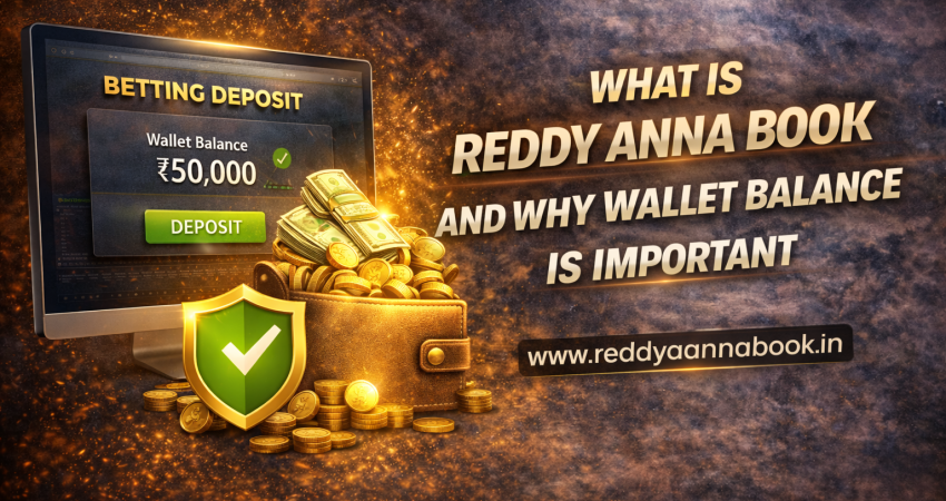 What Is Reddy Anna Book and Why wallet balance important